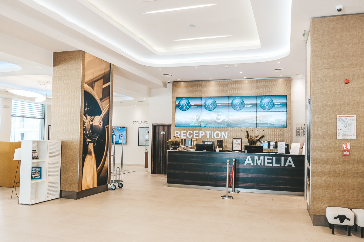 Albena Bulgarien Urlaub Rezeption im Maritim Hotel Amelia 