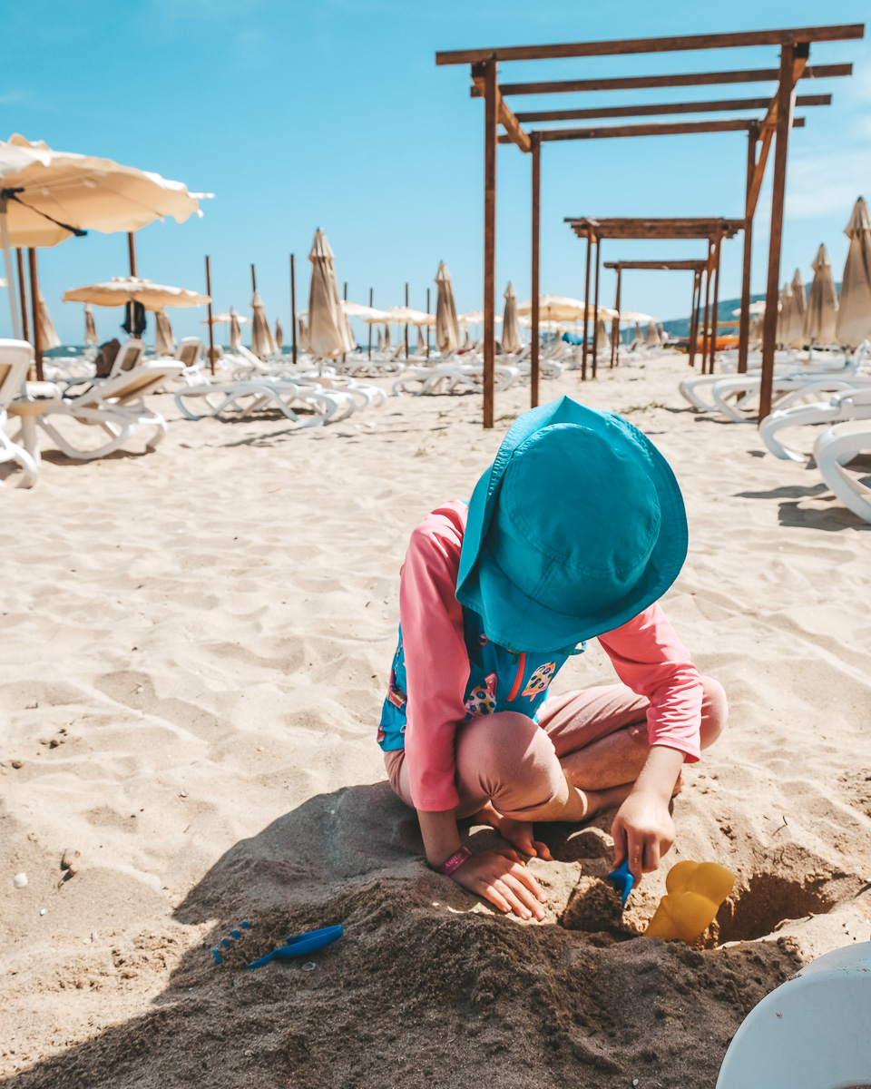 Strand Urlaub mit Kindern in Albena in Bulgarien Erfahrungsbericht
