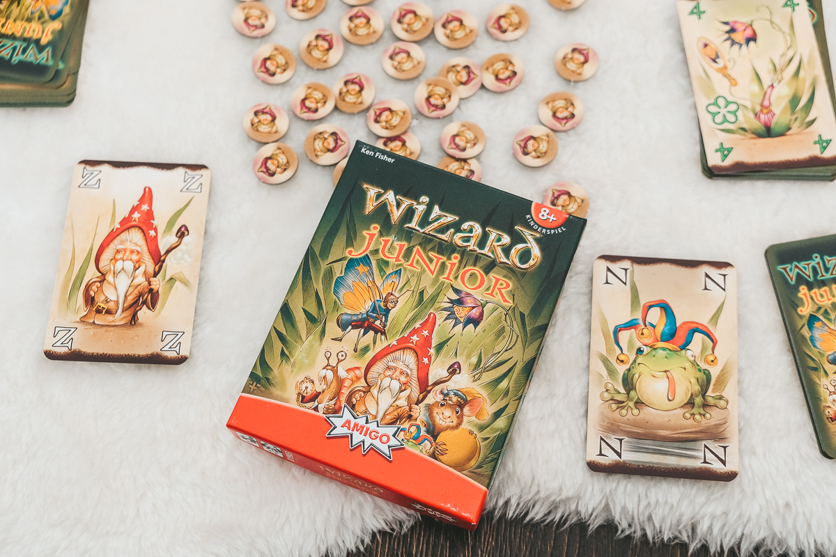 Wizard Junior von AMIGO Kartenspiel für Kinder ab 8 Jahren