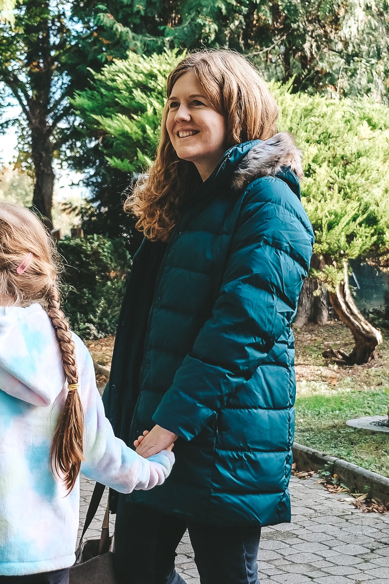 Lands End Erfahrungen Daunenmantel für Frauen in Petite Größe