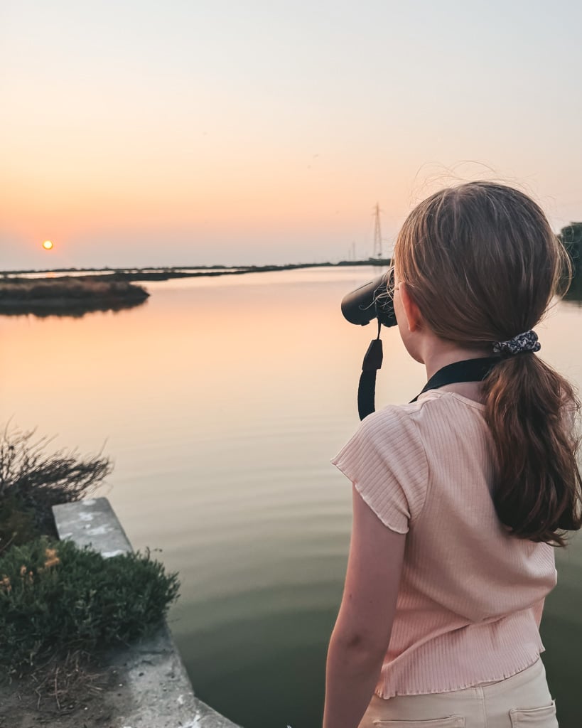 Cesenatico Ausflüge Tipps Salinen in Cervia bei Sonnenuntergang