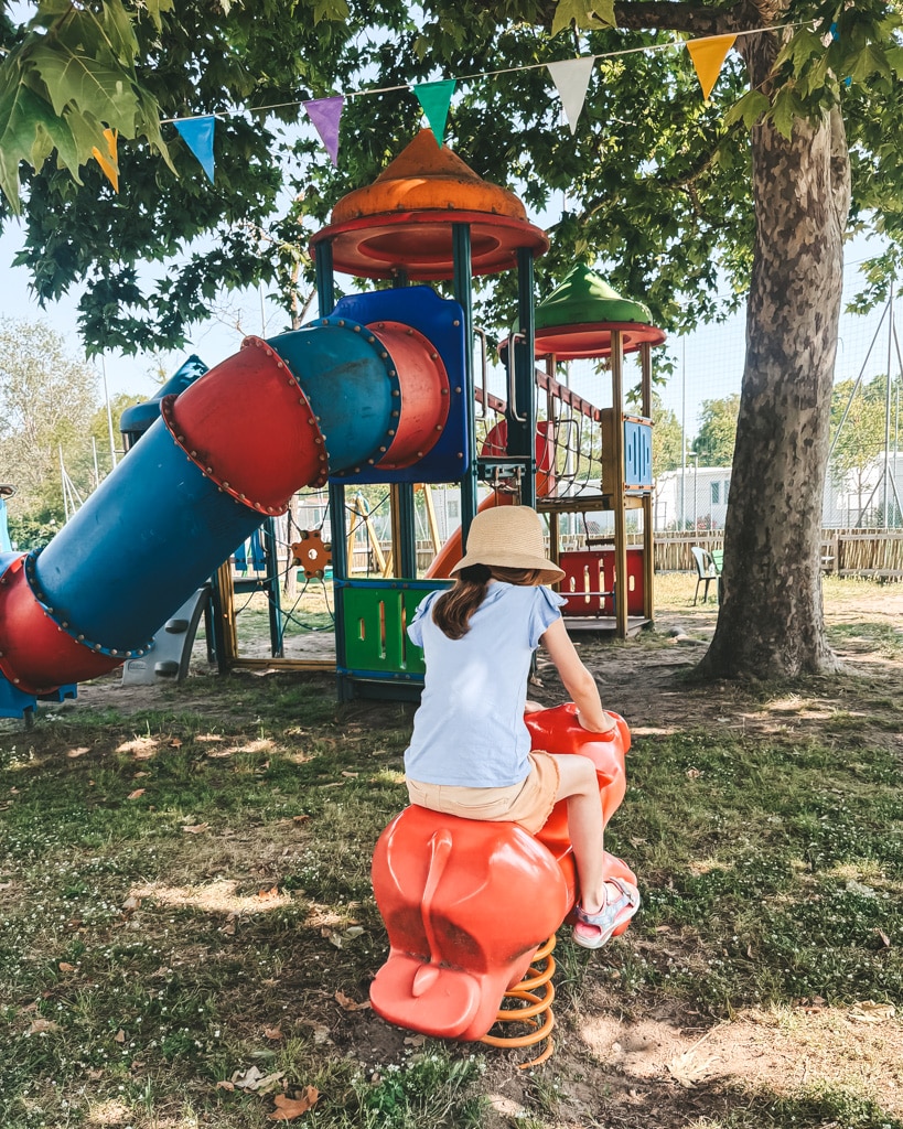 Italien Campingplatz mit Spielplatz für Familien