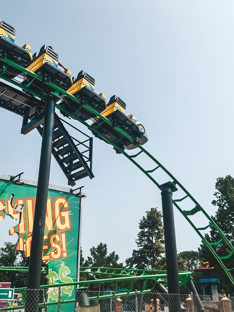 Mirabilandia Freizeitpark Italien Erfahrungsbericht Achterbahn