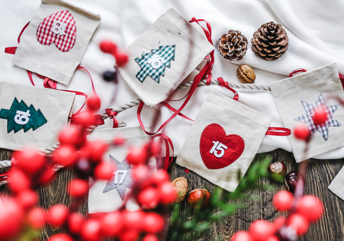 Adventskalender für Kinder selber füllen Ideen