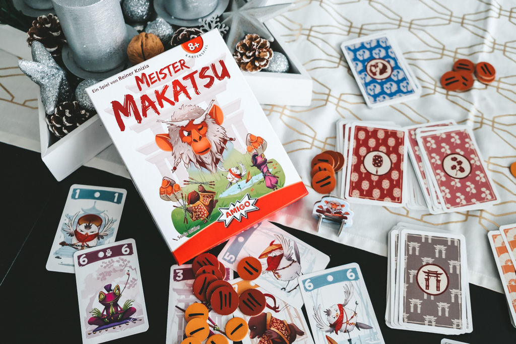 AMIGO Meister Makatsu Rezension Anleitung