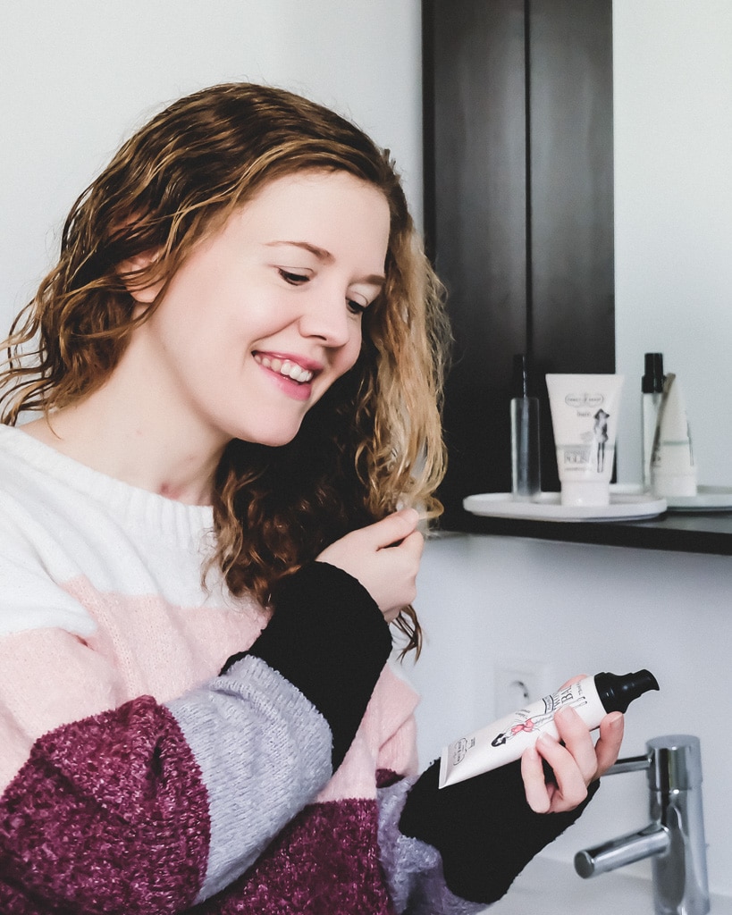 Volles Haar nach Schwangerschaft mit Extensions oder Styling